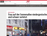 Bild zum Artikel: Person auf der Sonnenallee niedergestochen und schwer verletzt