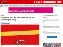 Bild zum Artikel: Kreise - Union und SPD bei Familiennachzug von Flüchtlingen einig