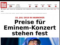 Bild zum Artikel: Einziger Deutschland-Gig - Preise für Eminem- Konzert stehen fest