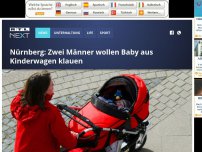 Bild zum Artikel: Nürnberg: Zwei Männer wollen Baby aus Kinderwagen klauen