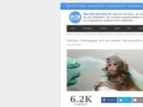 Bild zum Artikel: VW soll die Affenversuche stoppen