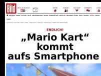 Bild zum Artikel: Endlich! - „Mario Kart“ kommt aufs Smartphone