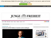 Bild zum Artikel: Tortenwurf auf AfD-Politikerin: Studentin muß ins Gefängnis