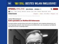 Bild zum Artikel: Geld für 'Hilfswerk Hausser': Kohl spendete an Waffen-SS-Veteranen