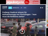 Bild zum Artikel: Eine Stadt zieht die Reißleine: Freiberg will keine Flüchtlinge mehr aufnehmen