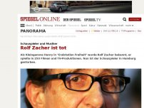Bild zum Artikel: Schauspieler und Musiker: Rolf Zacher ist tot