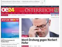 Bild zum Artikel: Mord-Drohung gegen Norbert Hofer