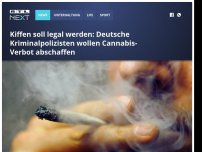 Bild zum Artikel: Kiffen soll legal werden: Deutsche Kriminalpolizisten wollen Cannabis-Verbot abschaffen