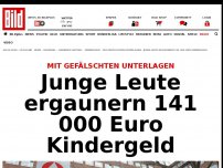 Bild zum Artikel: Gefälschte Unterlagen - 141 000 Euro Kindergeld abgezockt