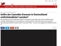 Bild zum Artikel: Debatte durch Kriminalbeamtenbund: Umfrage: Sollte der Cannabis-Konsum in Deutschland entkriminalisiert werden?