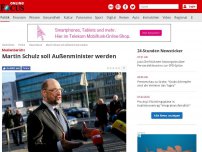 Bild zum Artikel: Medienbericht - Martin Schulz soll Außenminister werden