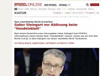 Bild zum Artikel: Nach umstrittenem Martin-Schulz-Text: Gabor Steingart vor Ablösung beim 'Handelsblatt'