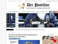 Bild zum Artikel: Nach Streit um Ressorts: Merkel schafft drei neue Ministerien für CDU-Politiker