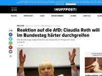 Bild zum Artikel: Reaktion auf die AfD: Claudia Roth will im Bundestag härter durchgreifen