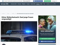 Bild zum Artikel: Kölner Weiberfastnacht: Zwei junge Frauen vergewaltigt!