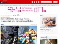 Bild zum Artikel: Fahndung der Polizei - Karneval in Köln: Zwei junge Frauen vergewaltigt - vier weitere Sexualdelikte