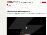 Bild zum Artikel: SPD-Chaos: Schulz will offenbar auf Außenministerium verzichten