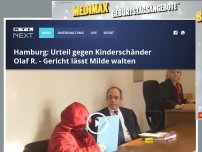 Bild zum Artikel: Hamburg: Urteil gegen Kinderschänder Olaf R. - Gericht lässt Milde walten