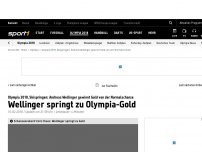 Bild zum Artikel: Wellinger springt zu Olympia-Gold