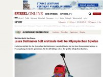 Bild zum Artikel: Biathlon-Sprint der Frauen: Laura Dahlmeier holt erstmals Gold bei Olympischen Spielen