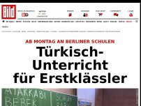Bild zum Artikel: Für Erstklässler - Türkisch-Unterricht an Berliner Grundschulen