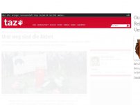 Bild zum Artikel: Ermittlungen zum Tod von Oury Jalloh: Und weg sind die Akten