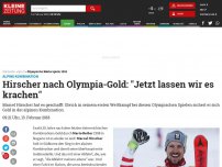 Bild zum Artikel: Hirscher kämpft um Kombinations-Gold: 'Es gibt nur Vollgas'