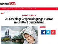 Bild zum Artikel: 'Zu Fasching! Vergewaltigungs-Horror erschüttert Deutschland'