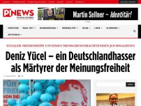 Bild zum Artikel: Totaler Medienhype um einen menschenverachtenden Journalisten Deniz Yücel – ein Deutschlandhasser als Märtyrer der Meinungsfreiheit