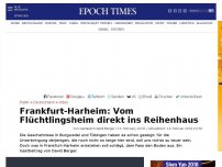 Bild zum Artikel: Frankfurt-Harheim: Vom Flüchtlingsheim direkt ins Reihenhaus