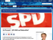Bild zum Artikel: ARD-DeutschlandTrend Extra: SPD auf neuem Rekordtief
