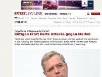 Bild zum Artikel: 'Inhaltliche Entleerung der Partei': Röttgen fährt harte Attacke gegen Merkel