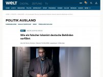 Bild zum Artikel: Wie ein falscher Islamist deutsche Behörden vorführt