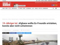 Bild zum Artikel: 19-Jähriger tot: Afghane wollte Ex-Freundin ertränken - und konnte nicht schwimmen