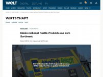 Bild zum Artikel: Edeka verbannt Nestlé-Produkte aus dem Sortiment