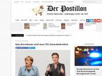 Bild zum Artikel: Katy Karrenbauer wird neue CDU-Generalsekretärin