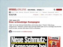 Bild zum Artikel: 'Bild' gegen SPD: Eine schmutzige Kampagne