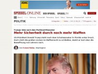 Bild zum Artikel: Trumps Idee nach dem Parkland-Massaker: Mehr Sicherheit durch noch mehr Waffen