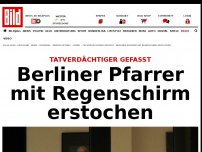 Bild zum Artikel: Trauer in Gemeinde - Berliner Pfarrer mit Regenschirm erstochen
