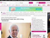 Bild zum Artikel: Kurt Biedenkopf: AfD-Erfolg belebt den politischen Diskurs