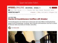 Bild zum Artikel: 310.000 Fälle: Hartz-IV-Sanktionen treffen oft Kinder