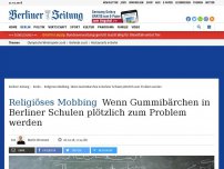 Bild zum Artikel: Religiöses Mobbing : Wenn Gummibärchen in Berliner Schulen plötzlich zum Problem werden