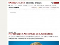 Bild zum Artikel: Essener Tafel: Merkel gegen Ausschluss von Ausländern
