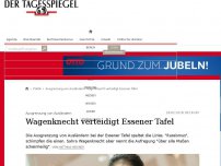 Bild zum Artikel: Wagenknecht verteidigt Essener Tafel