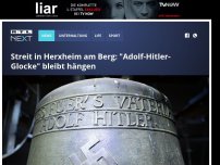 Bild zum Artikel: 'Adolf-Hitler-Glocke' bleibt hängen