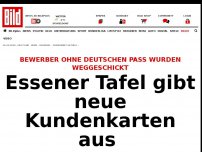 Bild zum Artikel: Nur an Deutsche - Essener Tafel gibt neue Kundenkarten aus 