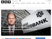 Bild zum Artikel: Trotz Veruntreuung von 30 Milliarden Steuergeld: Schuldenkönig Scholz wird neuer Finanzminister