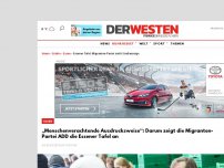 Bild zum Artikel: „Menschenverachtende Ausdrucksweise“: Darum zeigt die Migranten-Partei ADD die Essener Tafel an