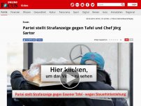 Bild zum Artikel: Essen - Partei stellt Strafanzeige gegen Tafel und Chef Jörg Sartor