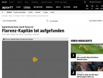 Bild zum Artikel: Florenz-Kapitän tot aufgefunden